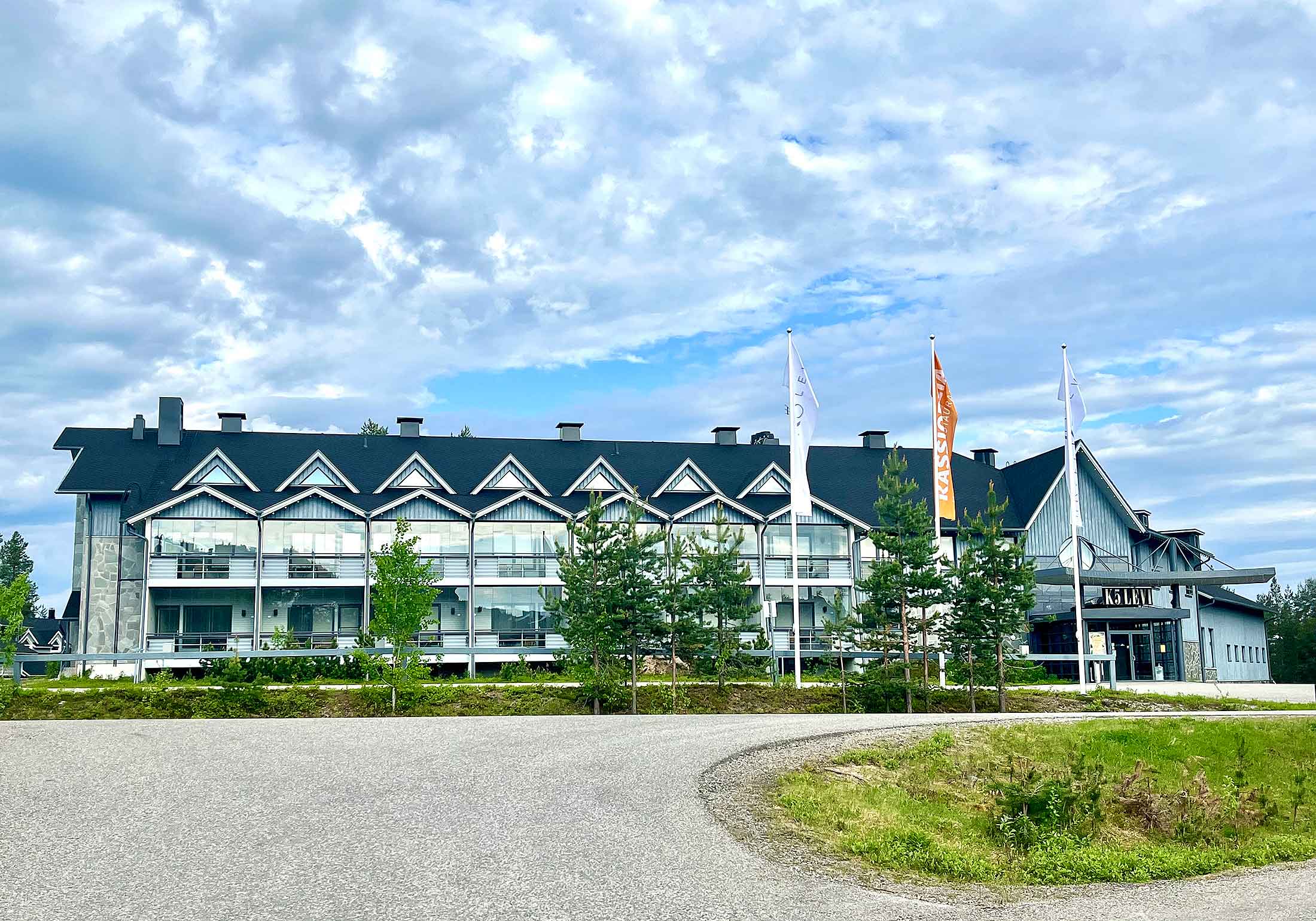 Hotel K5 Levi in Summer.