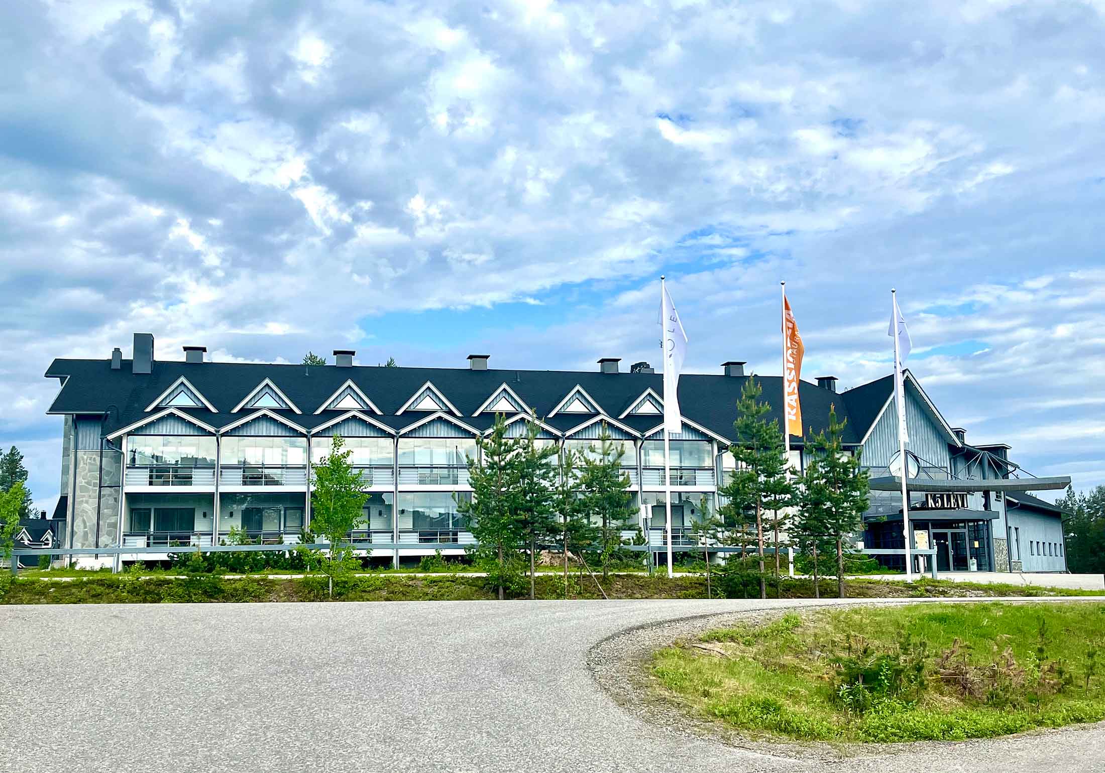 Hotel K5 Levi kesällä.