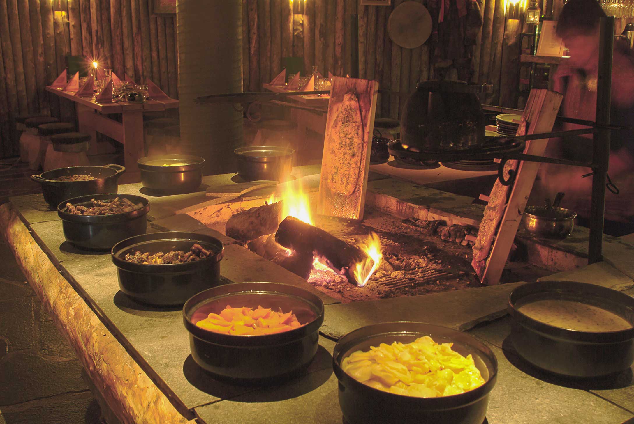 Saamen Kammi noutopöytä.