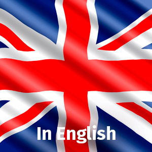 In English, englanniksi.