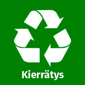 Kierrätys.