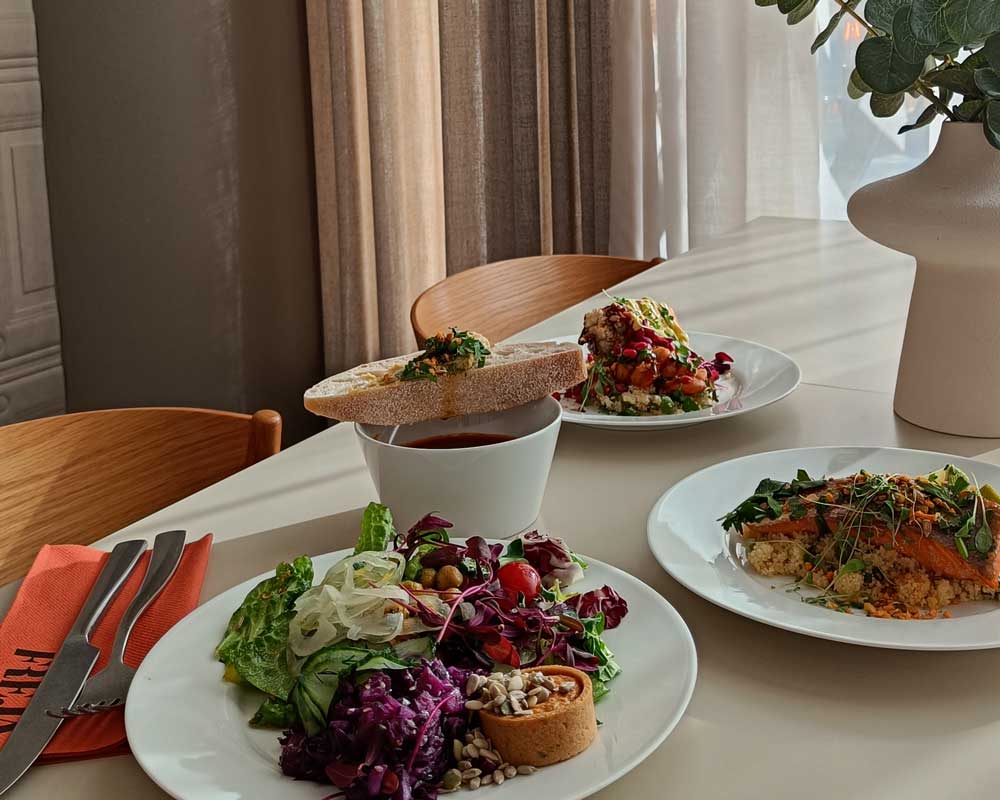 Ravintola Frejan lounas.