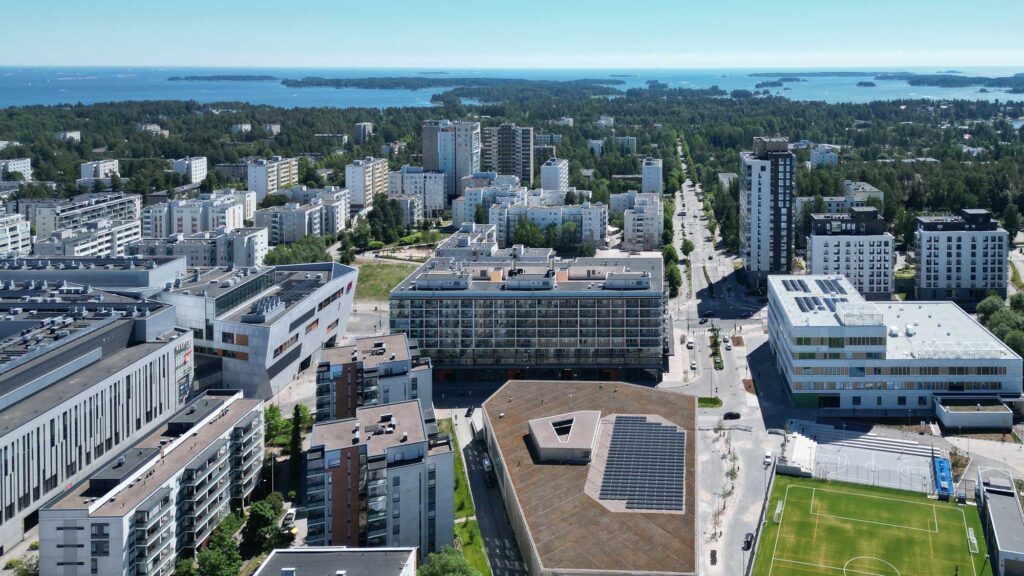 Matinkylän ilmakuva.