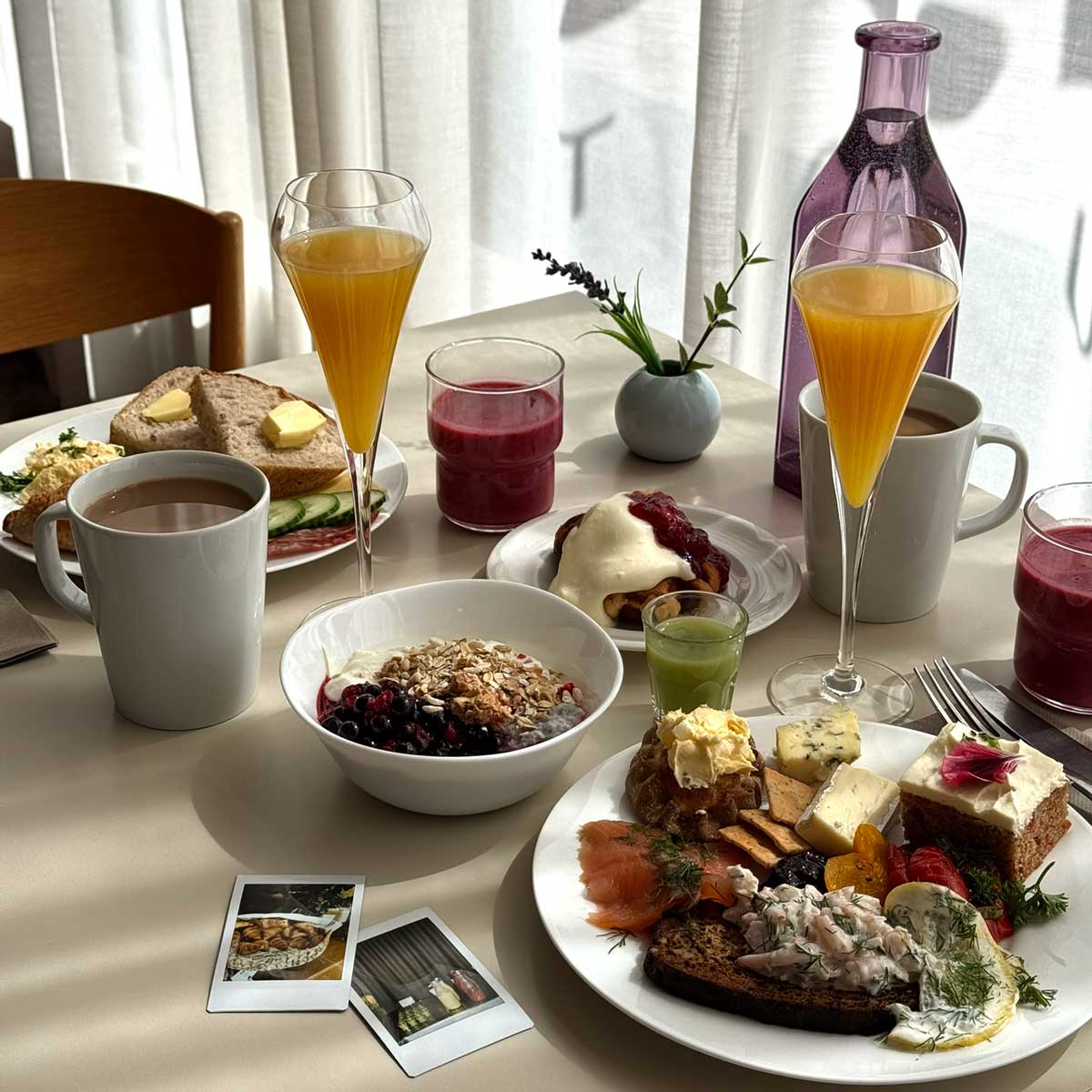 Ravintola Frejan lauantaibrunssi.