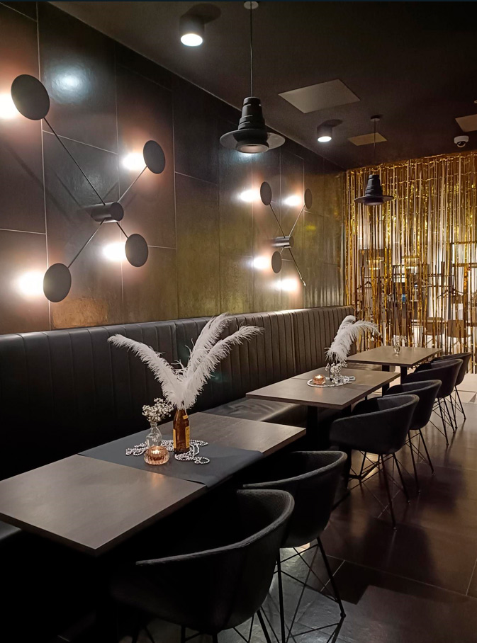 Pikkujoulutunnelmaa Frejassa, Espoon Matinkylässä.