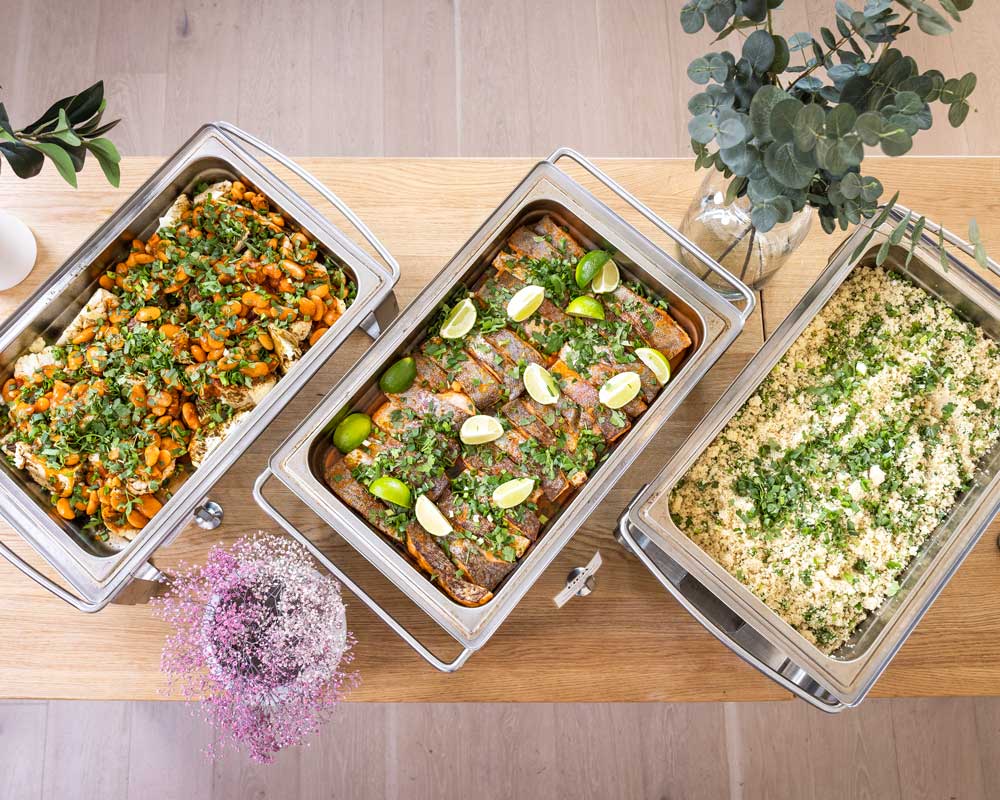 Restaurant Freja’s Lunch Buffet.