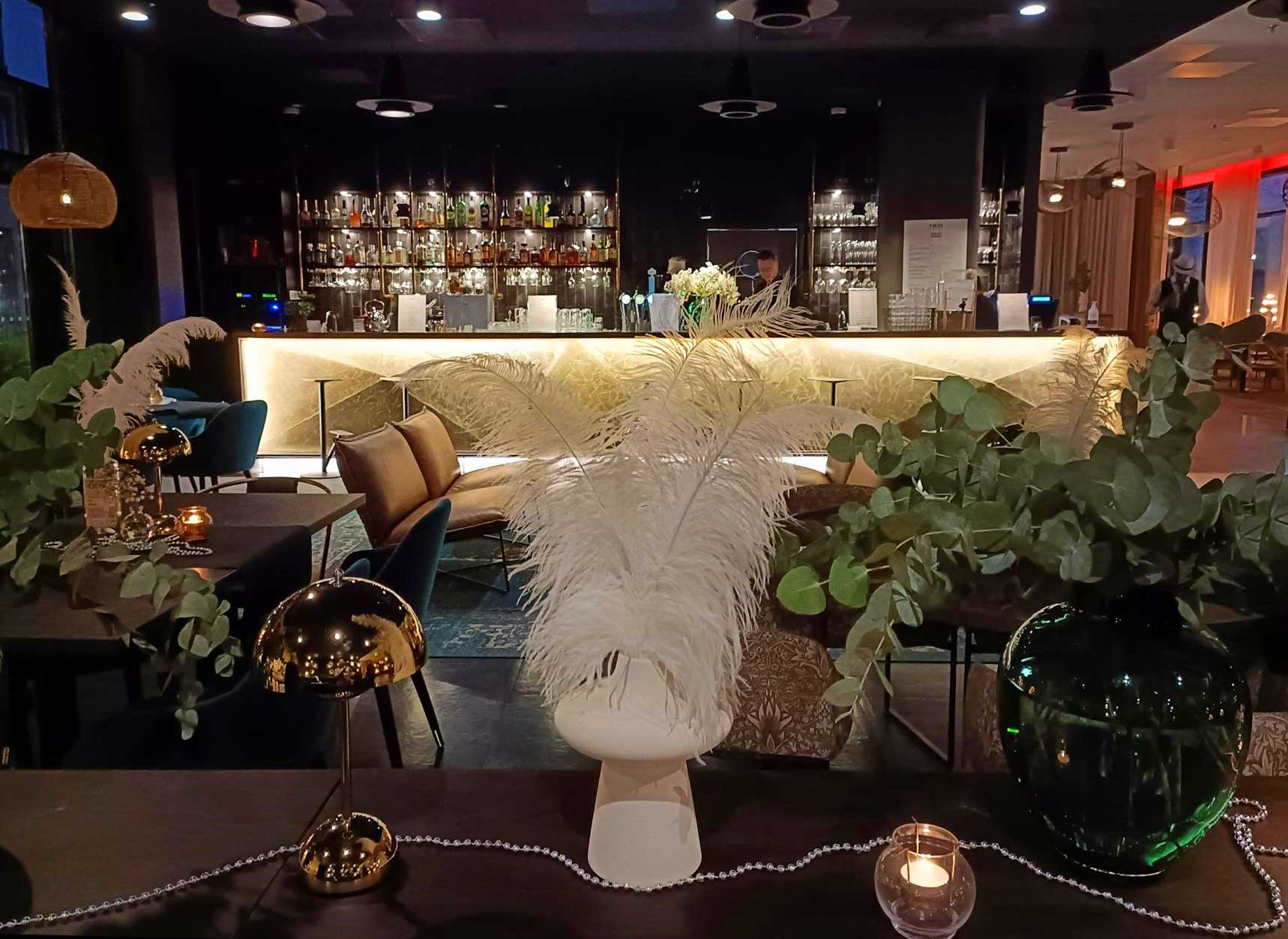 Pikkujoulut Ravintola Frejan baarissa.