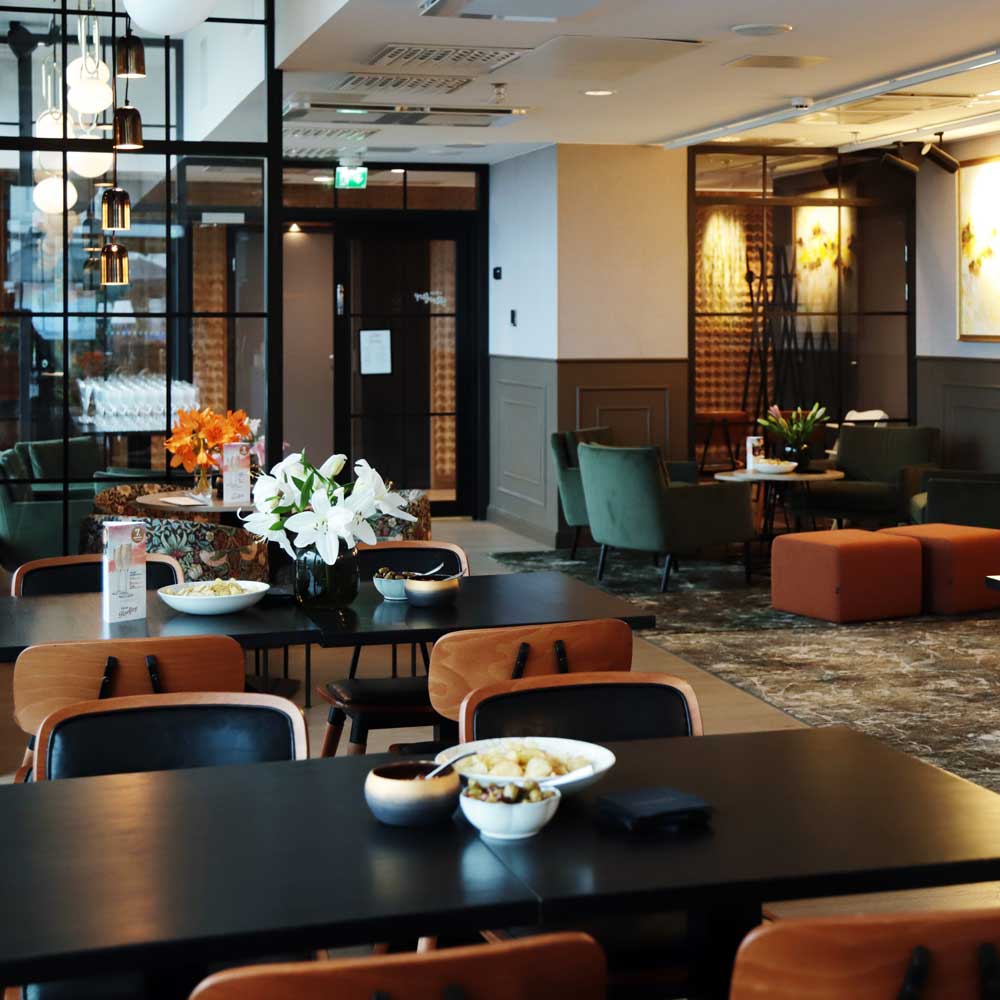 Interior of Freja Rooftop.