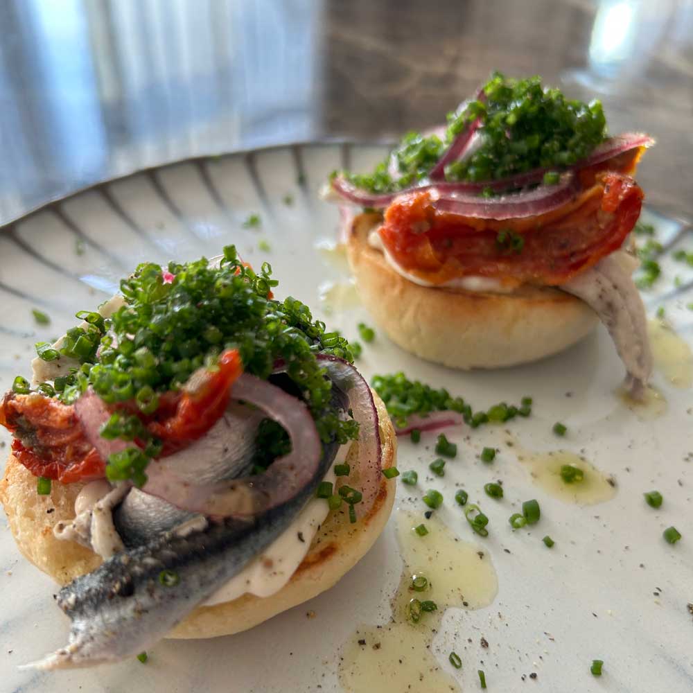 Starter from Restaurant Freja’s autumn menu.