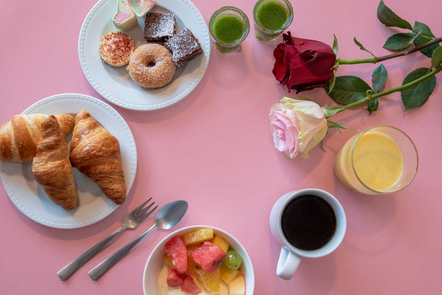 Ystävänpäiväbrunssi Ravintola Frejassa.