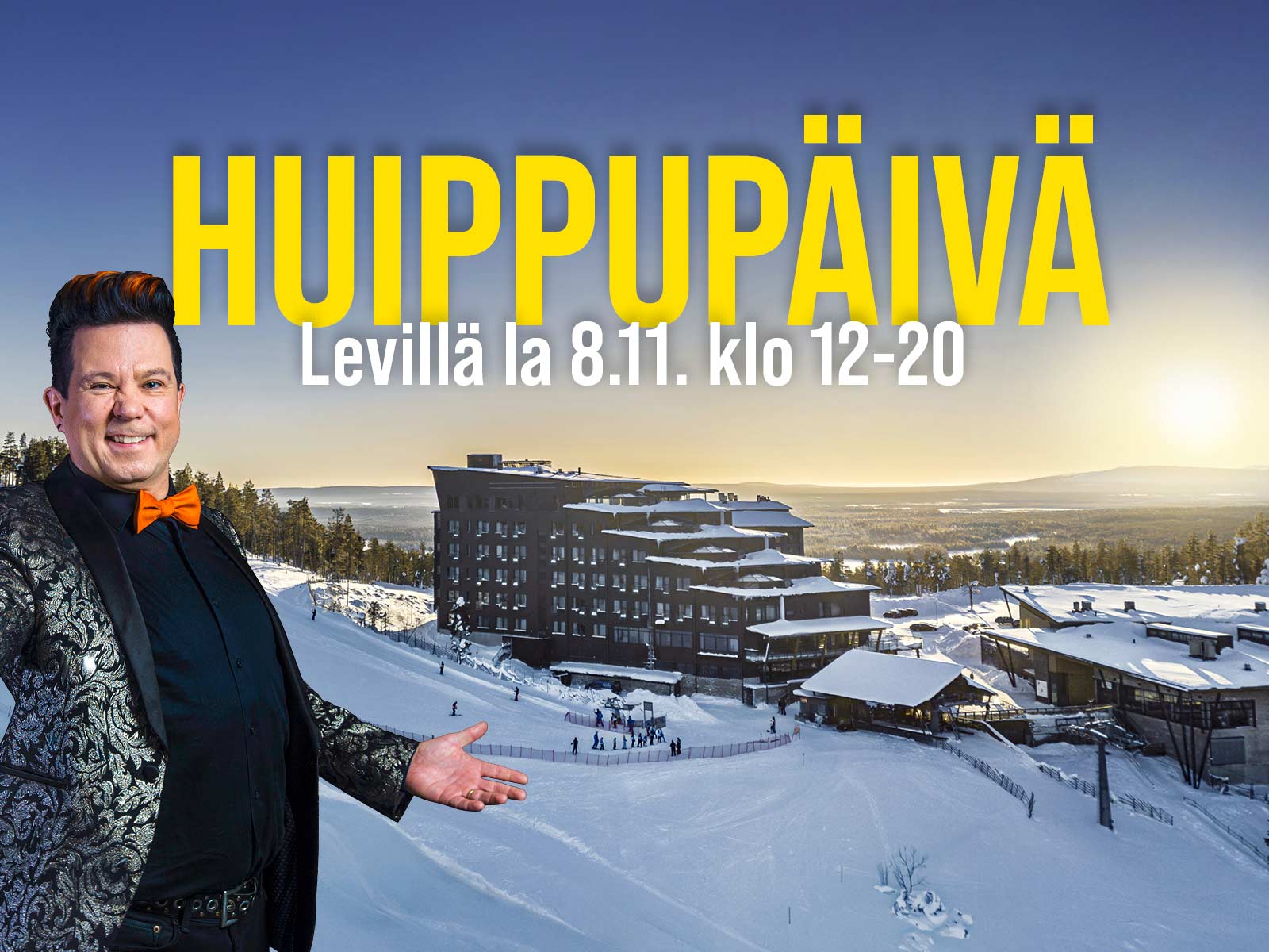 Huippupäivä Levillä 8.11.2025 