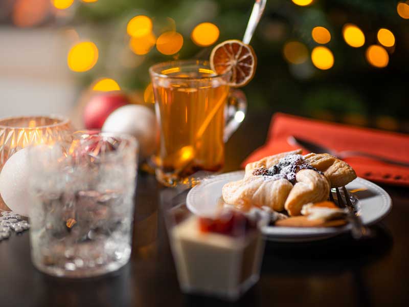 Yhteiset glögihetket henkilöstölle