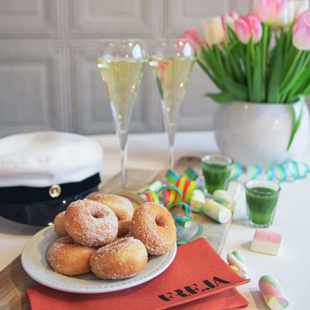 Ravintola Frejan vappuburnssi.