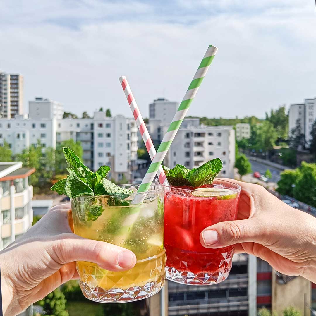 Mojitot Freja Rooftopt -kattoterassilla.